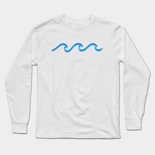 Ocean Waves Long Sleeve T-Shirt